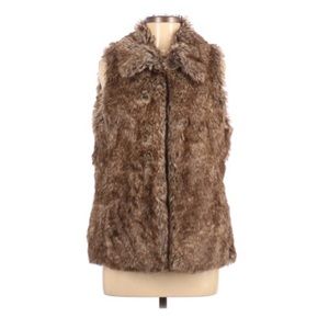 J.Jill Faux Fur Vest